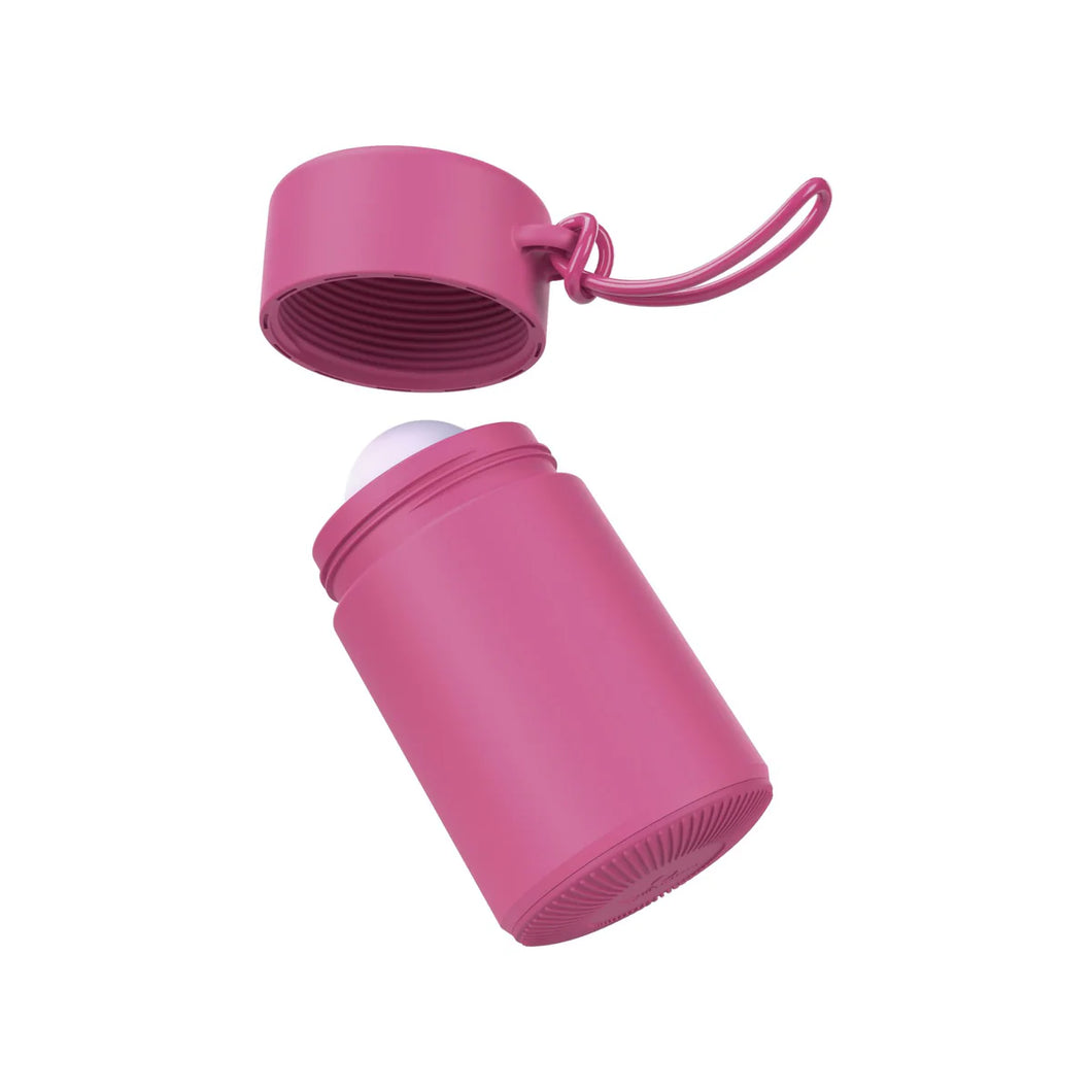 Refillable Roll-On Sunscreen Applicator in Salt Lake Pink