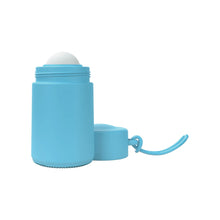 Load image into Gallery viewer, Refillable Roll-On Sunscreen Applicator in Sky Blue
