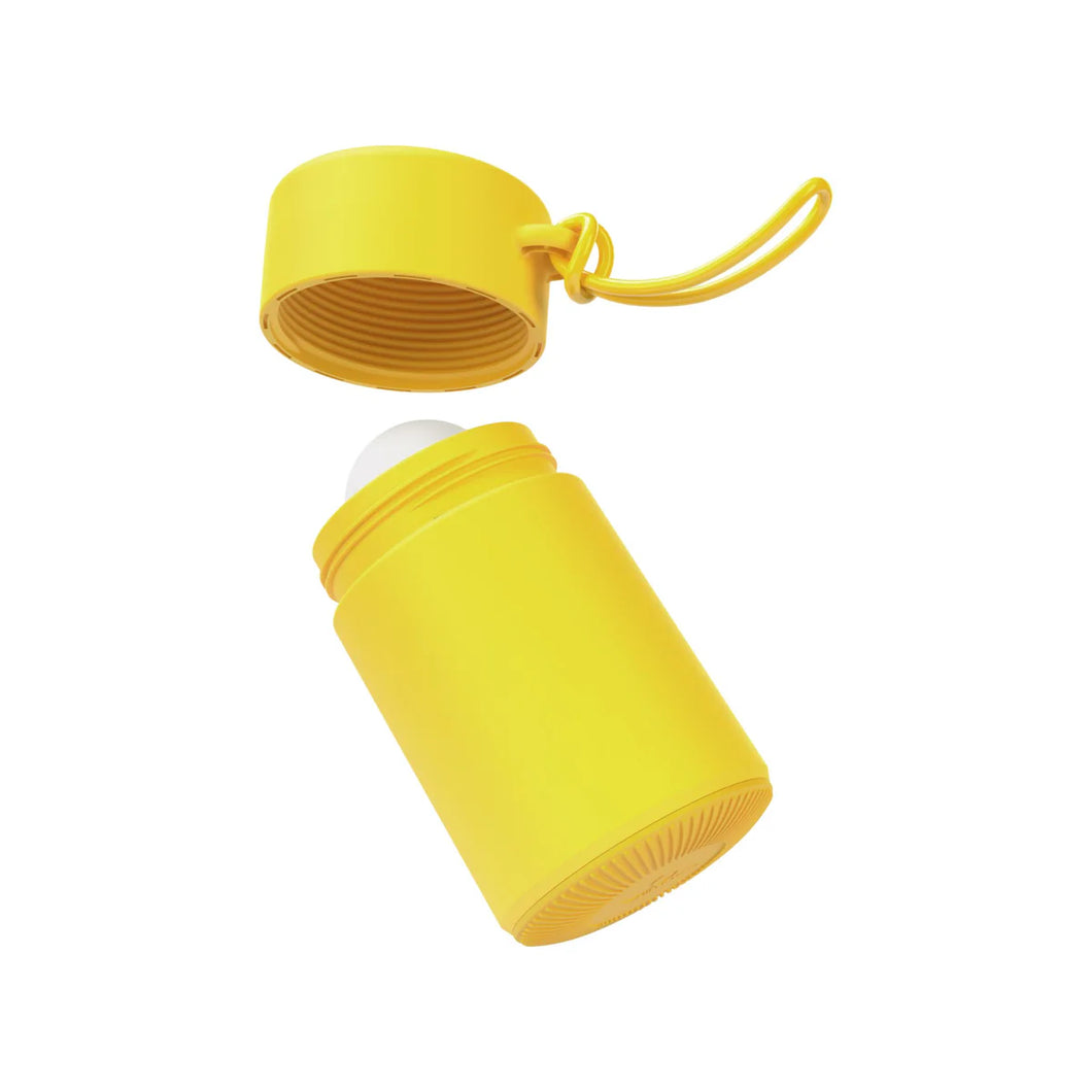 Refillable Roll-On Sunscreen Applicator in Sunshine Yellow