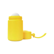 Load image into Gallery viewer, Refillable Roll-On Sunscreen Applicator in Sunshine Yellow
