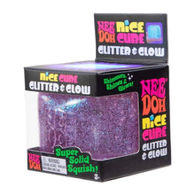 Load image into Gallery viewer, Nice Cube Glitter &amp; Glow Needoh
