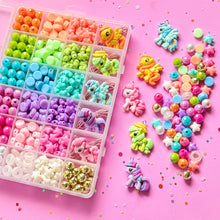Load image into Gallery viewer, Sweet as Sugar Large Jewellery Making Kit with Ponies
