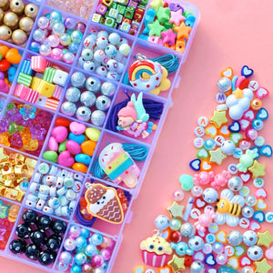 Sweet as Sugar Large Jewellery Making Kit Shapes & Colours