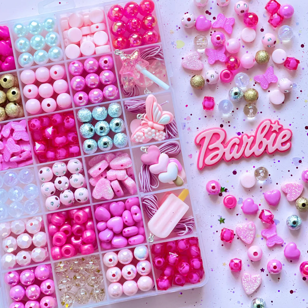 Sweet as Sugar Large Jewellery Making Kit in Pink