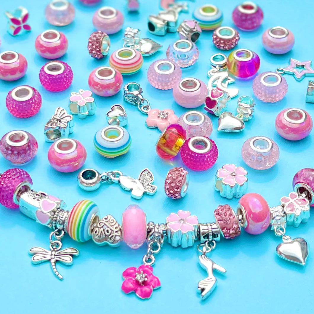 Sweet As Sugar Bling It Make Your Own Bracelet Kit Pink
