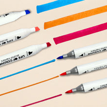 Load image into Gallery viewer, Life of Colour Dual Tip Markers Set of 12
