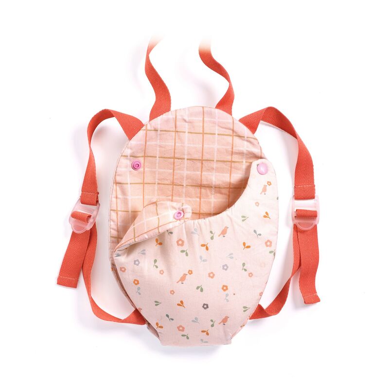 Djeco Lavendar Doll Carrier