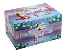 Load image into Gallery viewer, Musical Pegasus Jewellery Box Square
