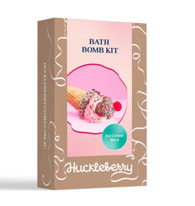 Huckleberry Make Your Own Bath Bombs Kit Ice Cream Days