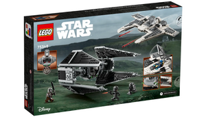 Lego Star Wars Mandalorian Fang Fighter vs TIE Interceptor 75348