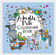 Load image into Gallery viewer, Adorable Pets Colouring Book - Rachel Ellen
