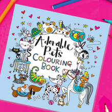 Load image into Gallery viewer, Adorable Pets Colouring Book - Rachel Ellen
