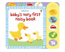 Load image into Gallery viewer, Usborne Baby&#39;s Very First Noisy Book
