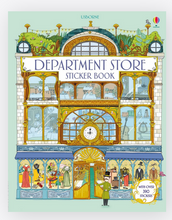 Load image into Gallery viewer, Usborne Dolls House Sticker Book - Department Store
