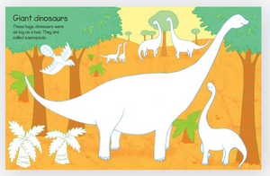 Usborne First Colouring: Dinosaurs