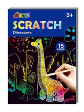 Load image into Gallery viewer, Avenir Dinosaur Scratch Pad Mini
