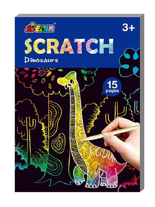 Avenir Dinosaur Scratch Pad Mini