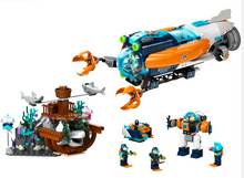 Load image into Gallery viewer, Lego City Deep-Sea Explorer Submarine 60379
