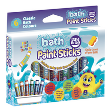 Load image into Gallery viewer, Little Brian 6 Bath Paint Sticks
