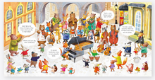 Load image into Gallery viewer, Usborne The Animal Orchestra Plays Tchaikovsky - Muscial Board Book

