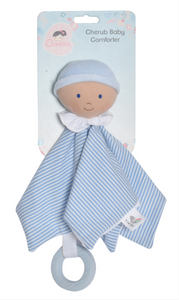 Bonikka Blue Cherub Baby Comforter