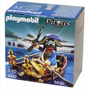Playmobil Pirate with Rowboat 4942