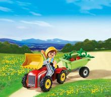 Load image into Gallery viewer, Playmobil Boy with Tractor 4943
