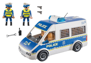 Playmobil Police Crew Car with Light & Sound 70899