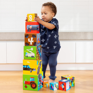 Crocodile Creek Stacking Blocks Things That Go