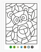 Load image into Gallery viewer, Colour By Numbers Animals
