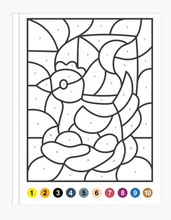 Load image into Gallery viewer, Colour By Numbers Animals
