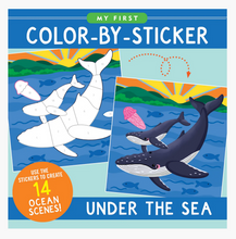 Load image into Gallery viewer, First Colour By Sticker Book Under The Sea
