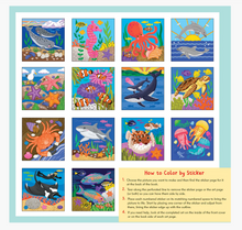 Load image into Gallery viewer, First Colour By Sticker Book Under The Sea
