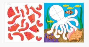 First Colour By Sticker Book Under The Sea