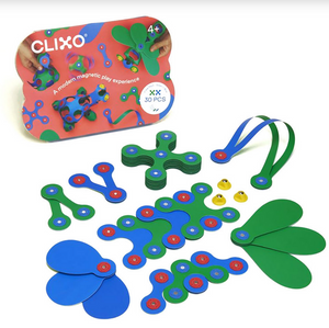 Clixo Crew Pack Green + Blue 30 Pieces