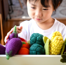 Load image into Gallery viewer, Tara Treasures Felt Fruit &amp; Vegetables Set B
