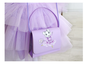 Pink Poppy Claris The Secret Crown Mini Handbag in Lilac