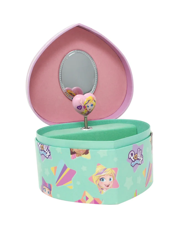 Pink Poppy Polly Pocket Musical Jewellery Box