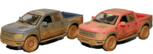 Load image into Gallery viewer, Kinsmart Pull Back Die Cast Ford F-150 Raptor Dirty
