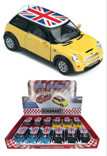Load image into Gallery viewer, Kinsmart Pull Back Diecast Mini Cooper S Coupe
