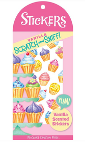Scratch & Sniff Stickers Vanilla Cupcakes