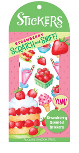Scratch & Sniff Stickers Strawberry Sweets