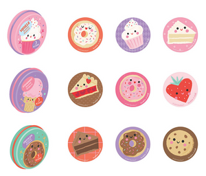 Scratch & Sniff Stickers Ice Cream Stawberry