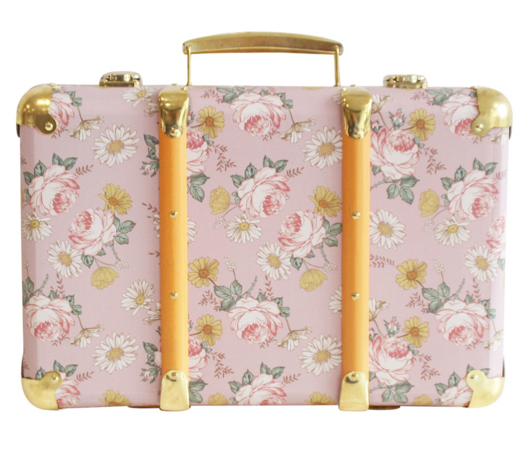 Alimrose Vintage Style Carry Case Large Floral