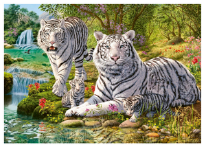 Ravensburger White Cat Puzzle 500 pieces