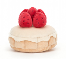 Load image into Gallery viewer, Jellycat Pretty Patisserie Tarte Aux Fraises
