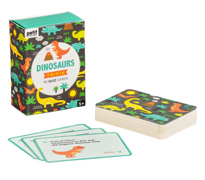 Petit Collage Trivia Card ­ - Dinosaur
