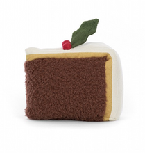 Load image into Gallery viewer, Jellycat Amuseable Christmas Cake Slice
