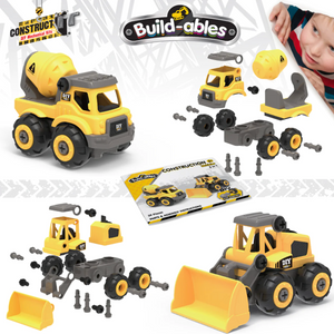 Build-ables - Construction 2-in-1 Vehicles