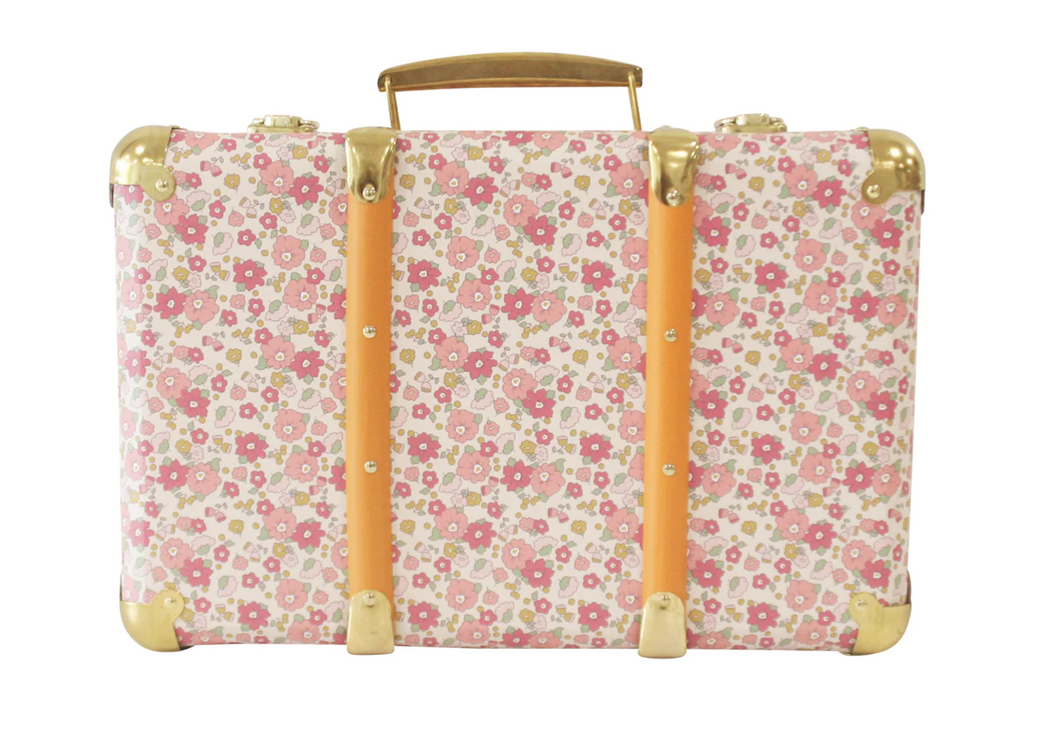 Alimrose Vintage Style Carry Case Rose Garden
